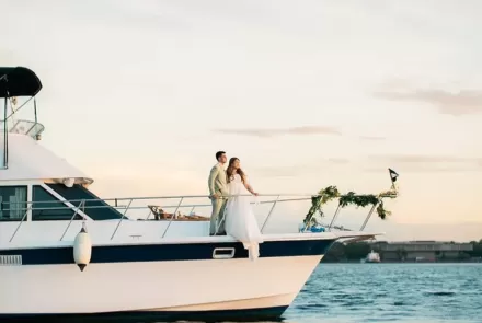 46ft Yacht  Prenup Shoot Manila Bay